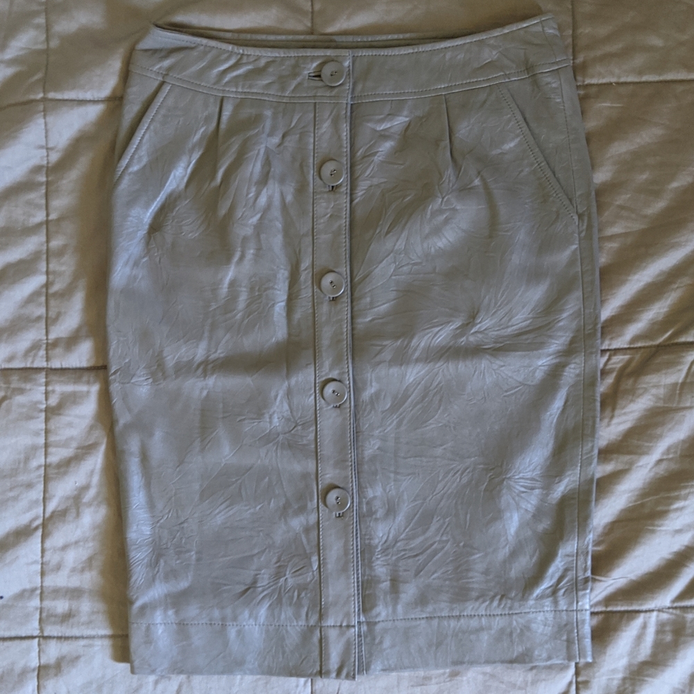 Joe's genuine leather pencil skirt